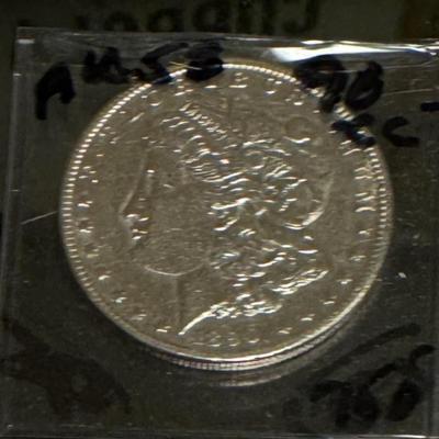 1890 CARSON CITY MORGAN A U 58 1$ U S