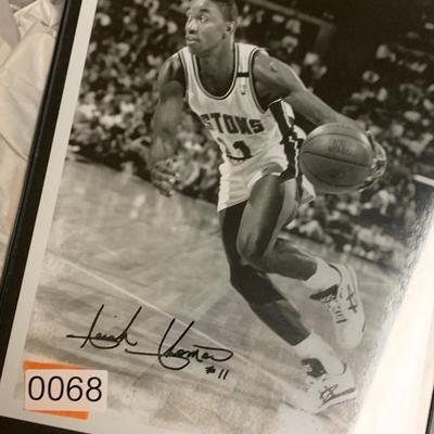 Isaiah Thomas Signed Phot