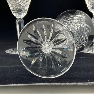 1308 Set of 5 Waterford Crystal "Templemore" Wine Goblets