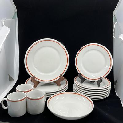 1309 Set of 16pc Creation Jacques Lobjoy French China