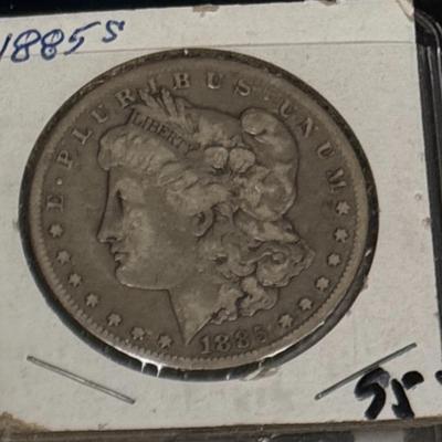 1885 S MORGAN U S 1$ XVF