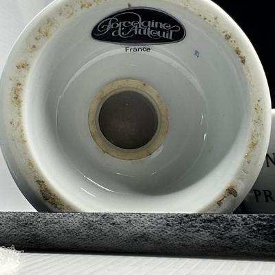 1310 Vintage Porcelaine D'Auteuil French Accessories & Pilliuvyt French Casserole Dish