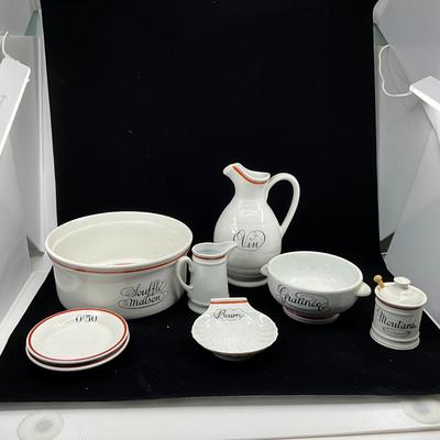 1311 Set of 8 Creation Jacques Lobjoy French Cookware