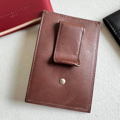 5 Piece Designer Leather Lot - Coach, Perry Ellis, L'Atelier Des Tuileries