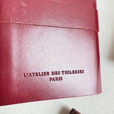 5 Piece Designer Leather Lot - Coach, Perry Ellis, L'Atelier Des Tuileries