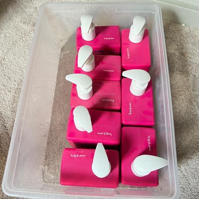 8 Bottles Victoria Secret "Drenched in Pink" Body Lotion