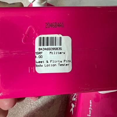 8 Bottles Victoria Secret "Drenched in Pink" Body Lotion