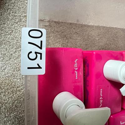 8 Bottles Victoria Secret "Drenched in Pink" Body Lotion