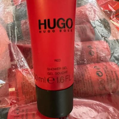 Big Lot Hugo Boss "Red" Cologne Samples Shower Gels