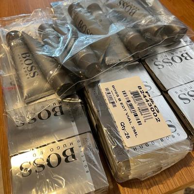 Big Lot Hugo Boss "Boss" Cologne Samples Shower Gels