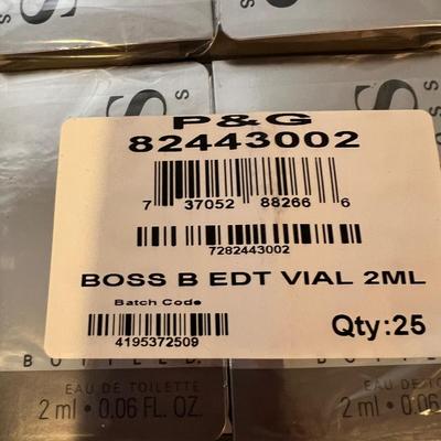 Big Lot Hugo Boss "Boss" Cologne Samples Shower Gels