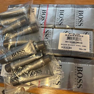Big Lot Hugo Boss "Boss" Cologne Samples Shower Gels