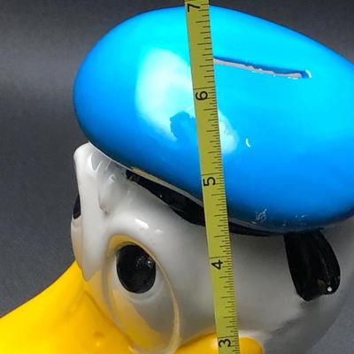 1960s Walt Disney Donald Duck Bank