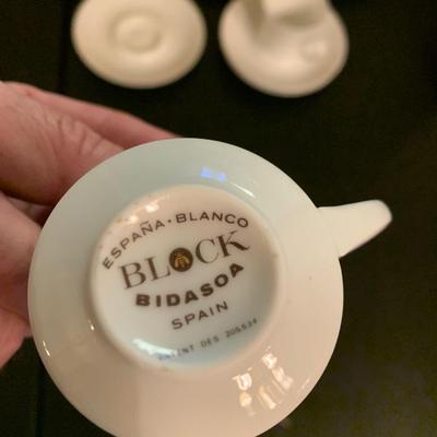 Block Bidasoa Spain Tea Set