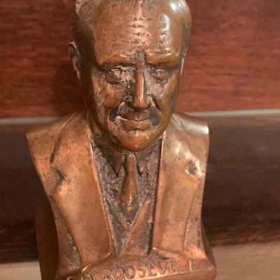 Bronze FDR Bust