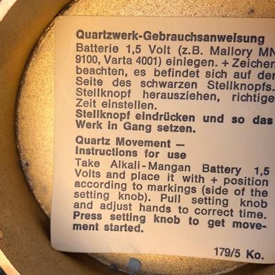 WEMPE CHRONOMETERWERKE HAMBURG Set