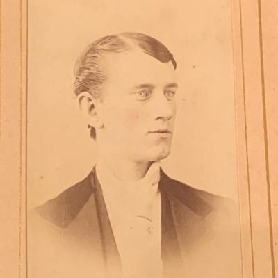 Antique Cabinet Photo Album