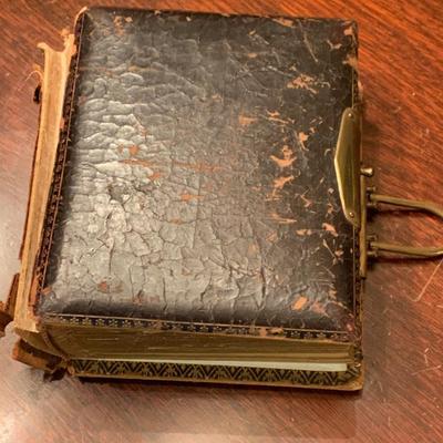 Antique Cabinet Photo Album