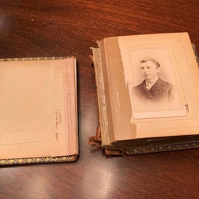 Antique Cabinet Photo Album