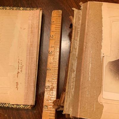 Antique Cabinet Photo Album
