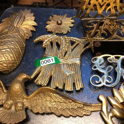 10 Piece Brass Lot