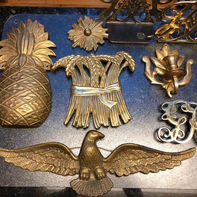 10 Piece Brass Lot
