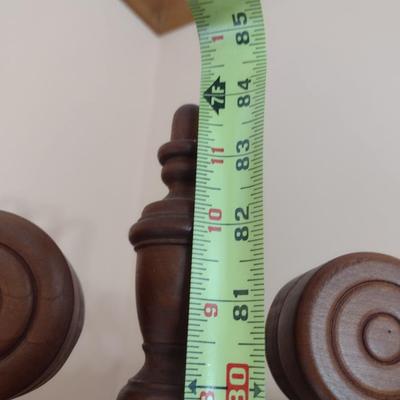 Custom Crafted Cherry Wood Cabinet Grandfather Clock by Edward Cooper