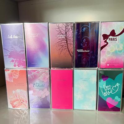 Lot of 10 Bath & Body Works EDT Perfume Spray
