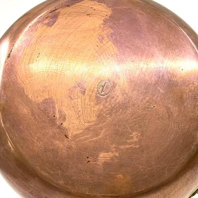 1332 Vintage Bongusto Copper 11.25" Round Pan / Skillet