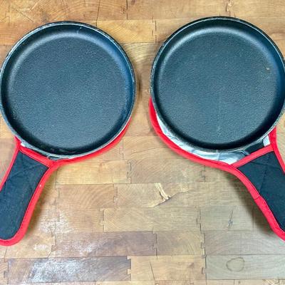 Pair of Mini Cast Iron Fry Pans