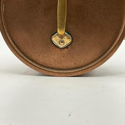 1335 Vintage Bazar Francais 666 NY Copper Sauce Pan with Lid