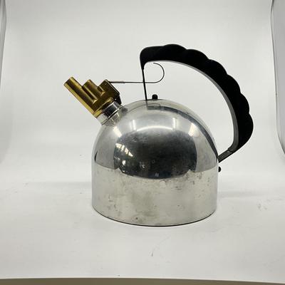 1338 Vintage Alessi Richard Sapper Tea Kettle Made in Italy