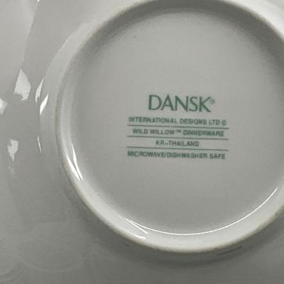 1340 Lot of White and Blue DANSK China