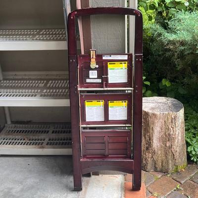 Wooden Step Ladder (G-DZ)