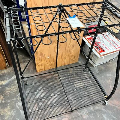 Origami brand metal cleaning cart