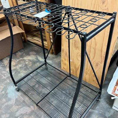 Origami brand metal cleaning cart