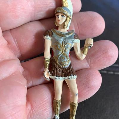 Vintage Medieval Cast Metal Miniatures