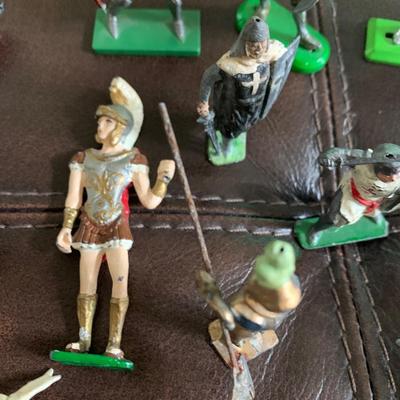 Vintage Medieval Cast Metal Miniatures