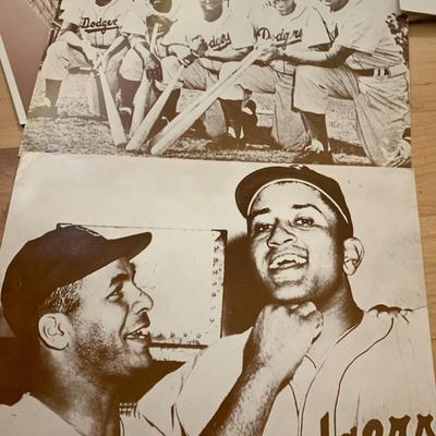 Vintage Sports Prints Photos Autographs Lots