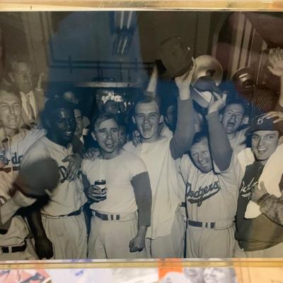 Vintage Sports Prints Photos Autographs Lots