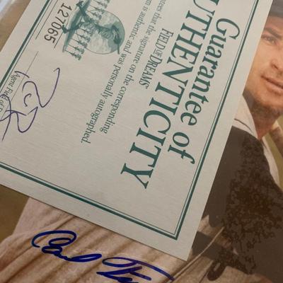 Vintage Sports Prints Photos Autographs Lots