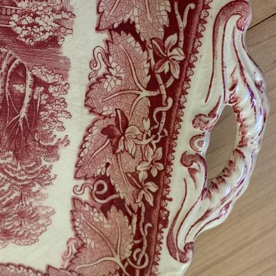 Antique Mason’s Porcelain Serving Plate