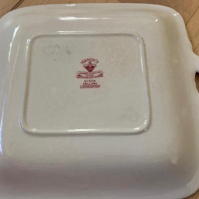 Antique Mason’s Porcelain Serving Plate