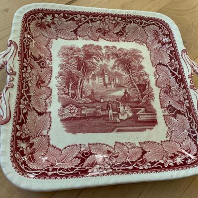 Antique Mason’s Porcelain Serving Plate