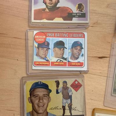 Vintage Sports Trading Cards Lot