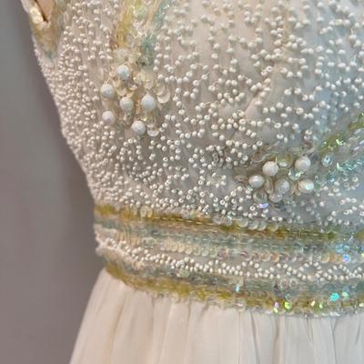 2 Vintage Beaded Clothes - Dress & Top
