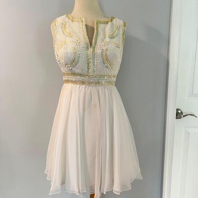 2 Vintage Beaded Clothes - Dress & Top