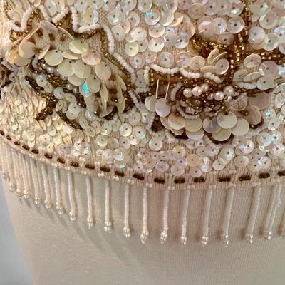 2 Vintage Beaded Clothes - Dress & Top