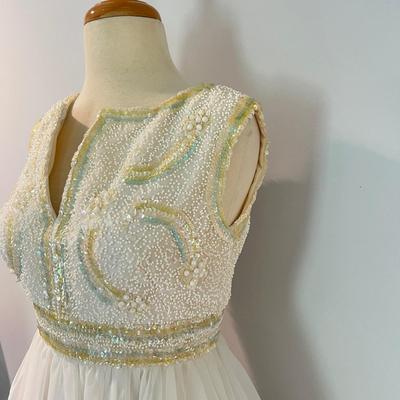 2 Vintage Beaded Clothes - Dress & Top