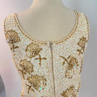 2 Vintage Beaded Clothes - Dress & Top